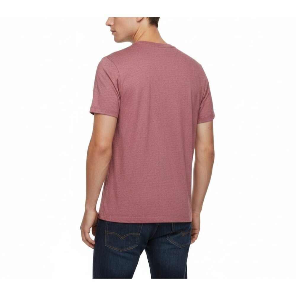 Selected Homme Mens Red White Striped Shortsleeve Goji Tee Shirt Size XL